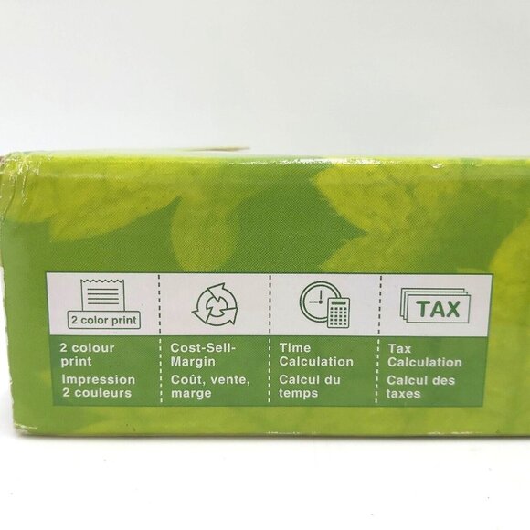 Canon P1-DHV G 12 Digit 2 Color Printing Calculator Cream with Adaptor and Paper - Picture 4 of 6